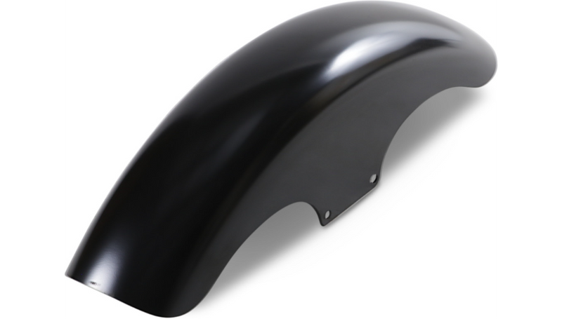 KLOCK WERKS T-Hat Front Fender Kit - Black - Steel - 19" - FXD '91-'05 - KWF-03-0005