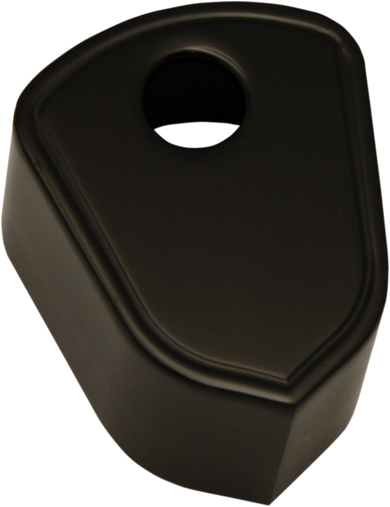 PRO-ONE PERF.MFG. Ignition Switch Cover - Smooth - Black 908318B