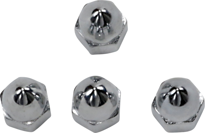 JAMES GASKET Acorn Exhaust Nuts - 4-Pack - Harley-Davidson '84-'22 - JGI-65324-83-N1