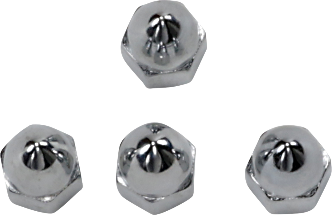 JAMES GASKET Acorn Exhaust Nuts - 4-Pack - Harley-Davidson '84-'22 - JGI-65324-83-N1