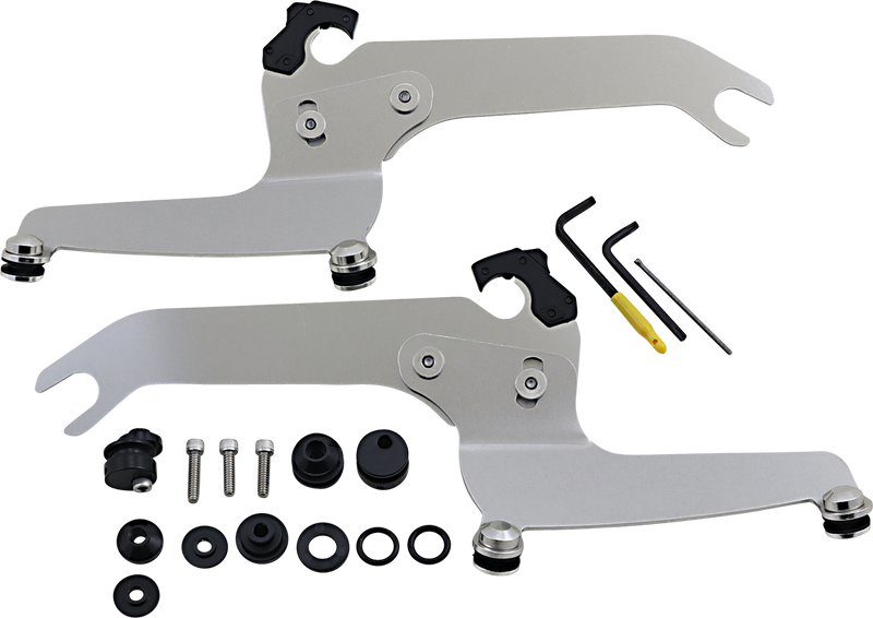 MEMPHIS SHADES Sportshield Trigger Lock Complete Mount Kit - Polished - FLSL 2018-2021 - MEK2052 - PartsOutlet.com.au