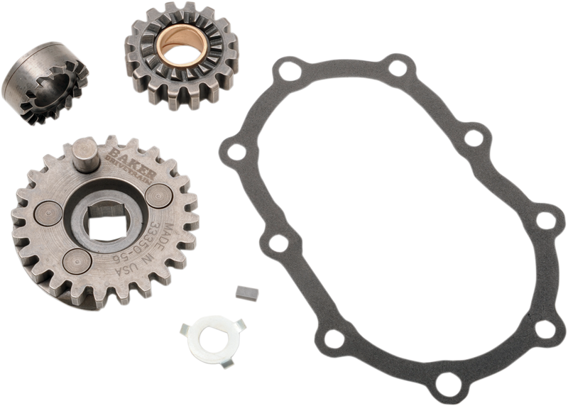 BAKER DRIVETRAIN Kicker Gear Set - Big Twin 4-Speed '36-'84 - 140-64-A - PartsOutlet.com.au