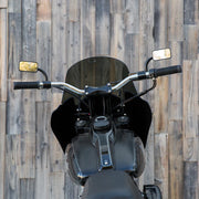 BILTWELL Handlebar - Tracker Mid - TBW & Slotted - Chrome 6008-1057 - PartsOutlet.com.au