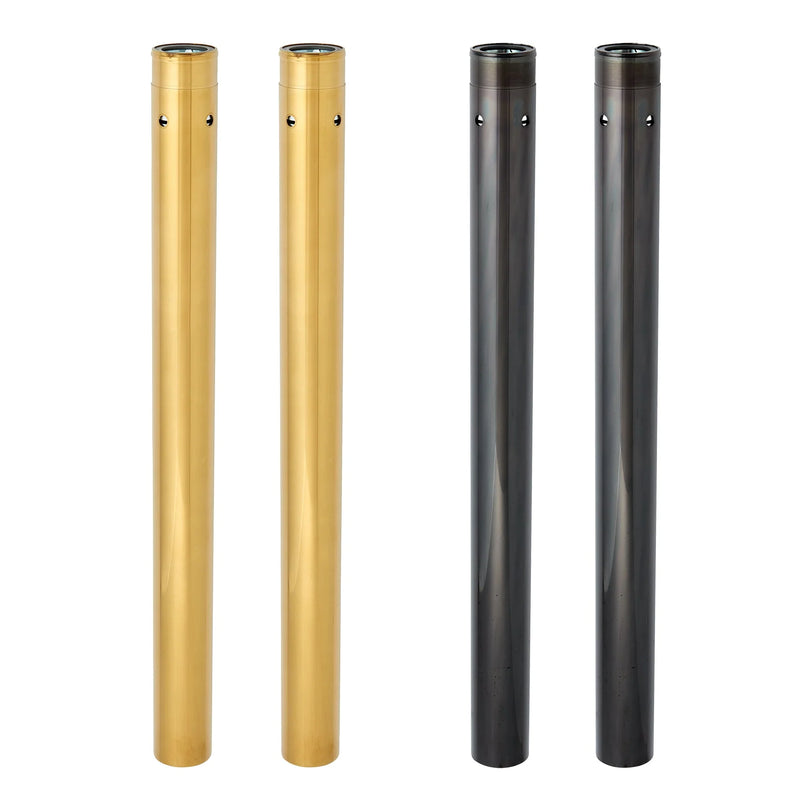 ARLEN NESS GOLD & BLACK 49MM FORK TUBES, M8 SOFTAIL '18-'23 - GOLD - +2" - 121-006