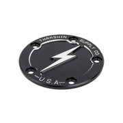 THRASHIN SUPPLY CO. Point Cover - Dish - Black - 1999-2017 - Twin Cam TSC-3026-4 - PartsOutlet.com.au