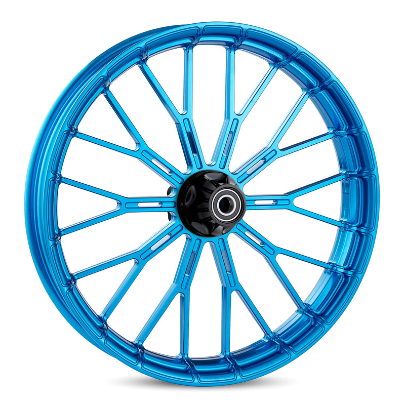 ARLEN NESS Y-SPOKE FORGED WHEELS, BLUE - 21"x3.50" - RIM ONLY - 71-545