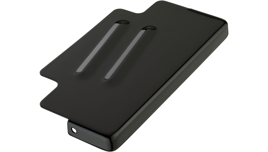 DRAG SPECIALTIES Battery Top Cover - Black - '91-'96 FXD 74514B