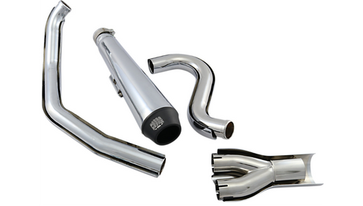 COBRA El Diablo Exhaust - Chrome - '86-'06 Softail 6485 - PartsOutlet.com.au