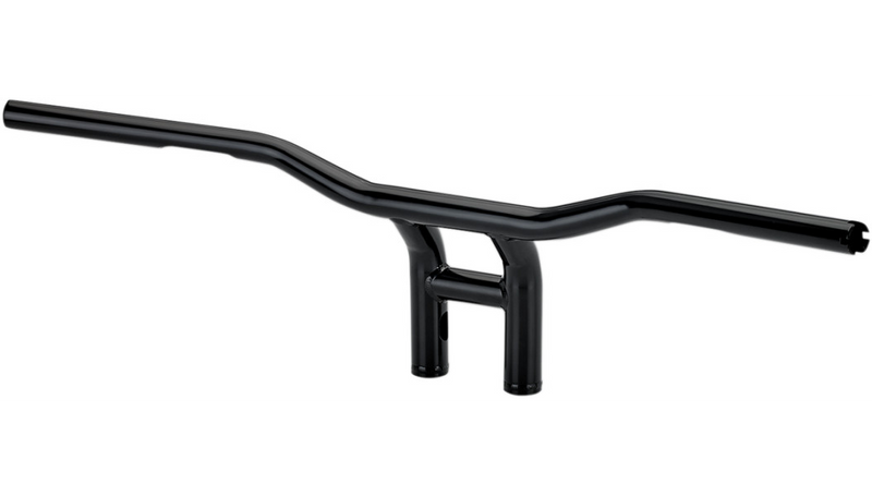 BILTWELL Handlebar - Tyson XL - Pullback - 8" - TBW - Black 6258-2015