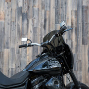 BILTWELL Handlebar - Tracker Mid - TBW & Slotted - Chrome 6008-1057 - PartsOutlet.com.au