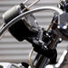 BILTWELL O/S Speed Clamps - Black Electroplated - Straight 6907-201 - PartsOutlet.com.au