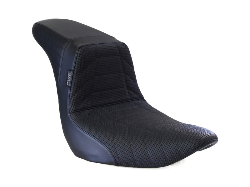 LE PERA KickFlip Dual Seat With Track Pleat Seating. Fits Sport Glide & Low Rider 2018up & Low Rider S 2020up - LYR-590TRKPT - PartsOutlet.com.au