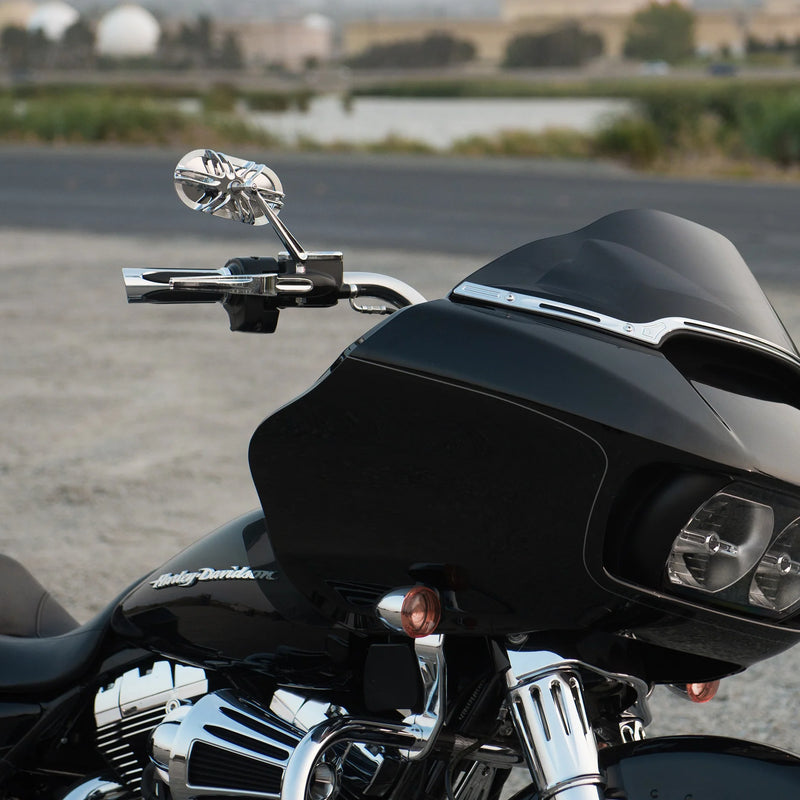 ARLEN NESS DEEP CUT® FORGED MIRRORS, CHROME - Right 13-167 - PartsOutlet.com.au