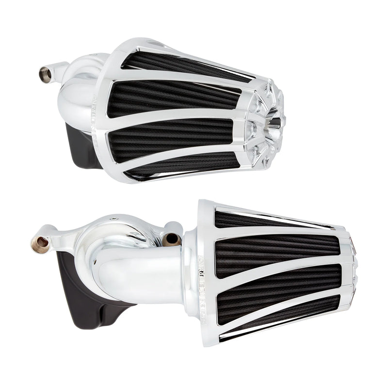 ARLEN NESS DRIFT® MONSTER SUCKER® AIR CLEANER, CHROME - 00-17 TWIN CAM (Exc. FBW & 99-01 FI FLT) - 600-078 - PartsOutlet.com.au