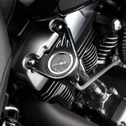 ARLEN NESS DEEP CUT® OIL PRESSURE GAUGE, BLACK - 99-17 TWIN CAM - 15-668 - PartsOutlet.com.au