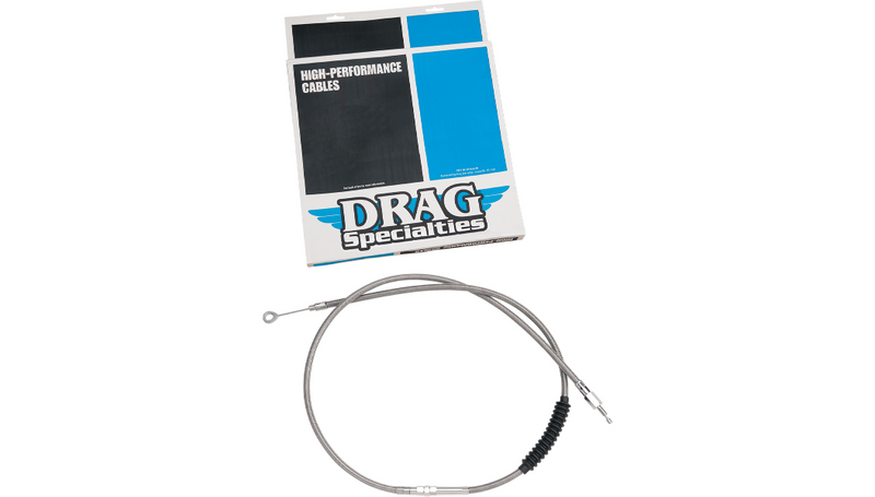 DRAG SPECIALTIES Clutch Cable - Braided - 66-11/16" - Harley-Davidson '06-'17 - 5322303HE
