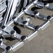 ARLEN NESS NESS-MX FLOORBOARDS, CHROME - 18-up FL SOFTAIL - 410-008 - PartsOutlet.com.au