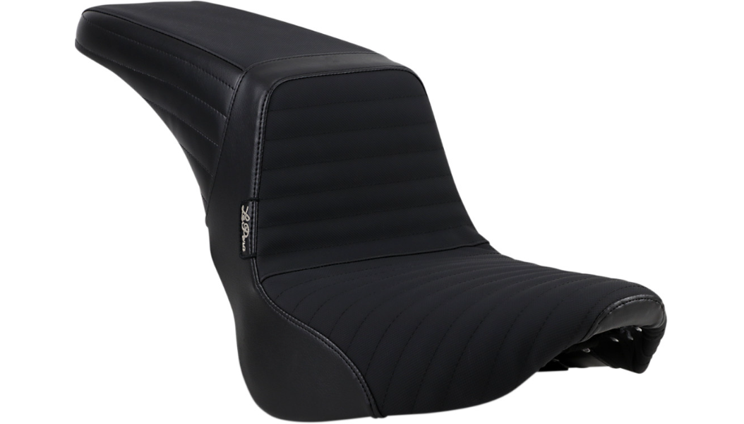 LE PERA Kickflip Seat - Pleated Grip - Softail '18+ LYB-590PTGP