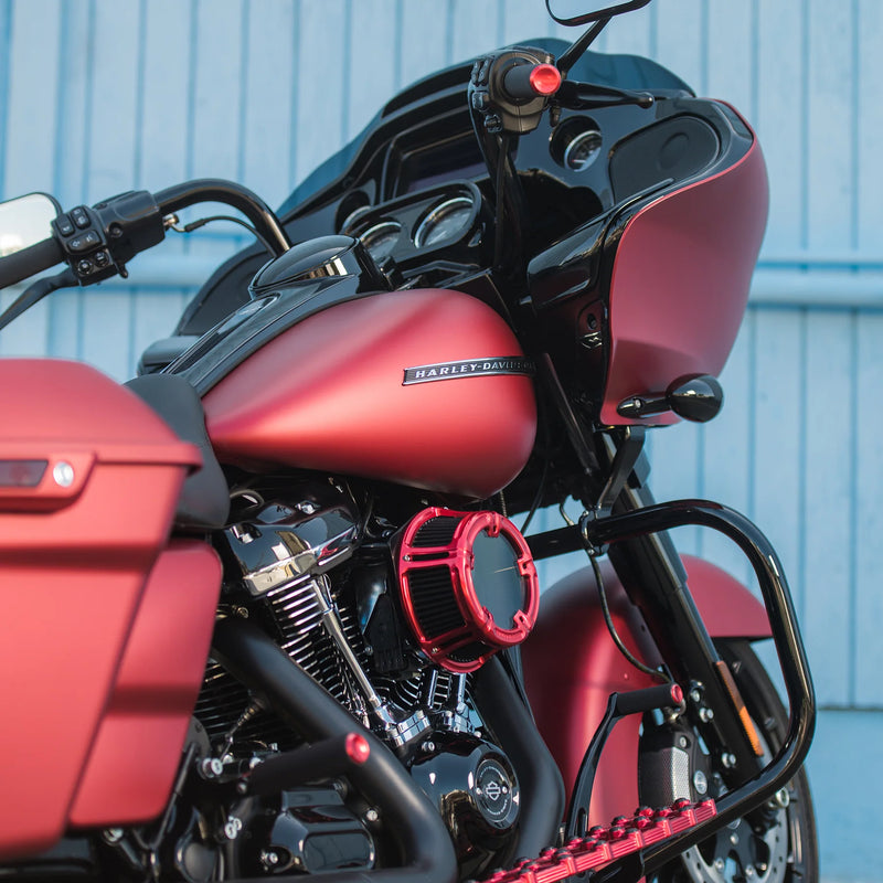 ARLEN NESS KNURLED GRIPS, RED - FLY-BY-WIRE (FBW) - 07-346 - PartsOutlet.com.au