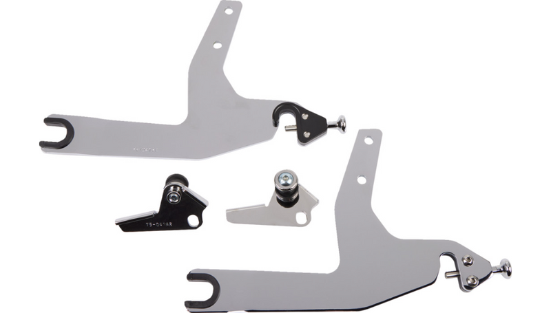 COBRA Backrest Kit - 11" - Chrome - '00-'17 Softail - 602-2021