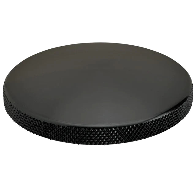 JOKER MACHINE Knurled Gas Cap - Black - Triumph 1995-2017 - 09-040KB - PartsOutlet.com.au