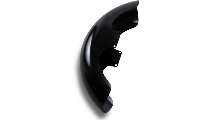 KLOCK WERKS Thickster Fender Kit - Steel - Black - 16"-19" - FL '84-'13 - KWF-01-0110
