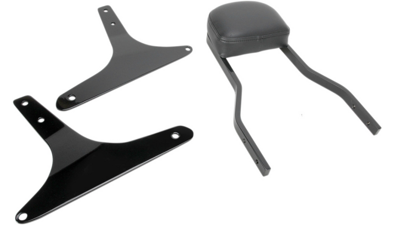 COBRA Short Sissy Bar - Black - '06-'17 Softail 602-1201B - PartsOutlet.com.au
