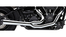 COBRA El Diablo Exhaust - '18-'22 Softail - Chrome 6475 - PartsOutlet.com.au