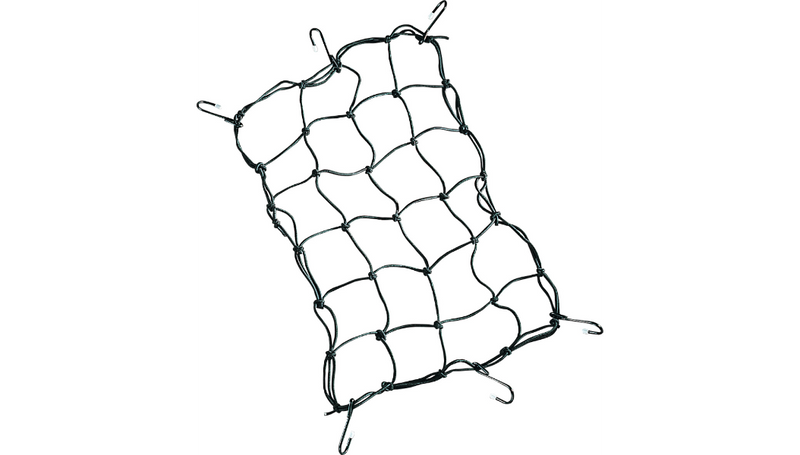 DRAG SPECIALTIES Cargo Net - 12" x 17" - 6 Hook - Black - 10-6101B-HC4