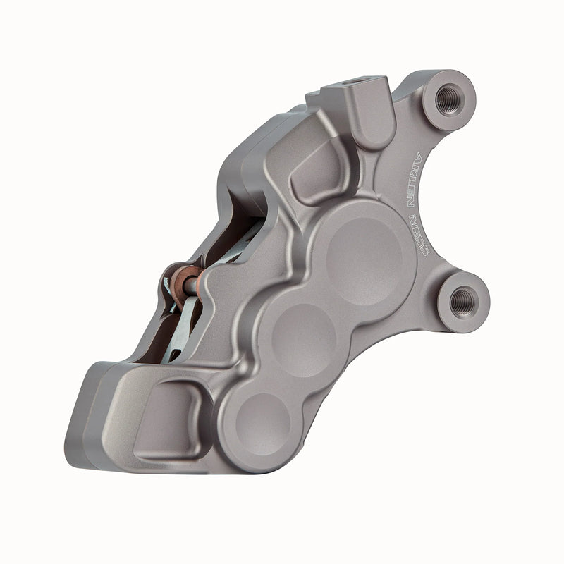 ARLEN NESS 6-PISTON DIFFERENTIAL BORE BRAKE CALIPERS, 11.8" TITANIUM - RIGHT - Harley-Davidson '06-'22 - 02-219