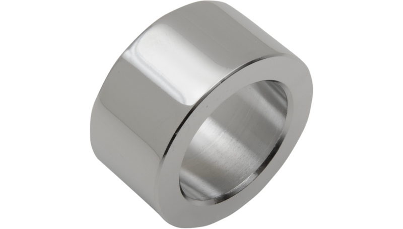 DRAG SPECIALTIES Axle Spacer - Harley-Davidson 2008-2017 - Chrome W16-0347-HWS - PartsOutlet.com.au