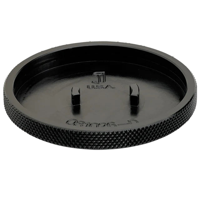 JOKER MACHINE Knurled Gas Cap - Black - Triumph 1995-2017 - 09-040KB - PartsOutlet.com.au