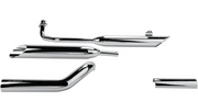 COBRA V-Star 650 Slashcut Mufflers - Yamaha 2006-2011 - 2164SC - PartsOutlet.com.au