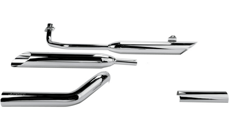 COBRA V-Star 650 Slashcut Mufflers - Yamaha 2006-2011 - 2164SC - PartsOutlet.com.au