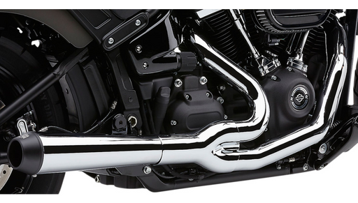 COBRA El Diablo Exhaust - '18-'22 Softail - Chrome 6475 - PartsOutlet.com.au