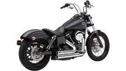 COBRA 909 Exhaust - Chrome - '06-'11 Dyna 6709 - PartsOutlet.com.au