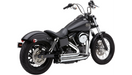 COBRA 909 Exhaust - Chrome - '06-'11 Dyna 6709 - PartsOutlet.com.au