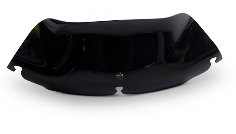 KLOCK WERKS Flare Windshield - 6-1/2" - Black - FLHT '96-'13 - KWW-01-0200