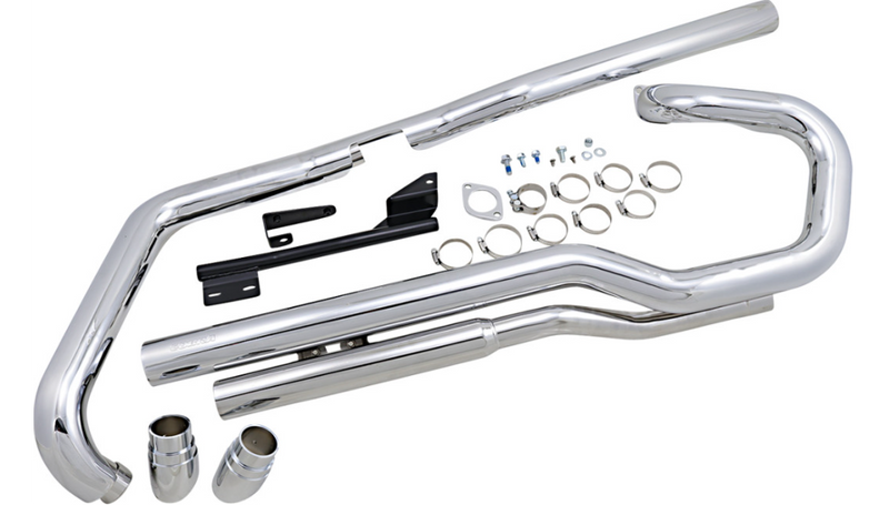 COBRA Speedster Slashdown Exhaust - Honda VTX1800 2003-2008 - 1826 - PartsOutlet.com.au