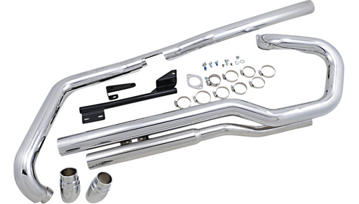 COBRA Speedster Slashdown Exhaust - Honda VTX1800 2003-2008 - 1826 - PartsOutlet.com.au