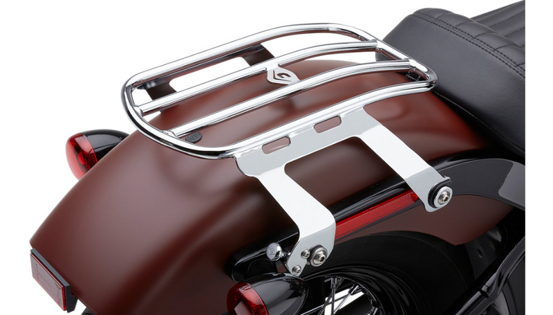 COBRA Detachable Luggage Rack - '18-'21 Softail - Chrome 602-2510 - PartsOutlet.com.au