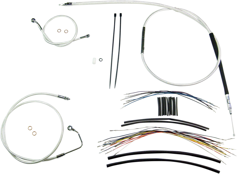 MAGNUM SHIELDING Sterling Chromite II? Upper Handlebar Installation Kit - 12"-14" - '08-'13 FLH 387361