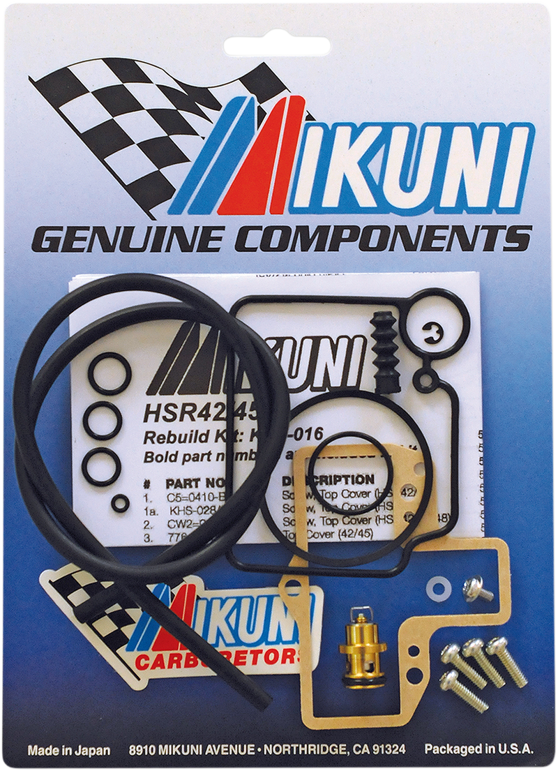 MIKUNI Genuine Mikuni HS Carburetor Rebuild Kit - HSR42/45 KHS-016