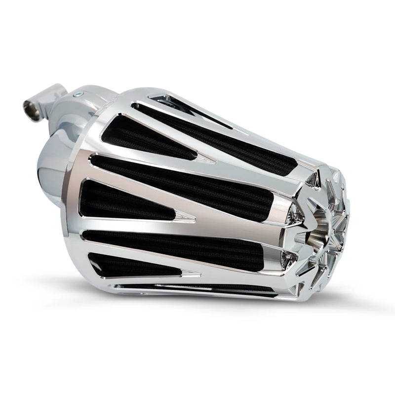 ARLEN NESS CROSSFIRE MONSTER SUCKER® AIR CLEANER, CHROME - 08-16 FLT / 16-17 FLST & FXDLS (FBW) - 600-089 - PartsOutlet.com.au