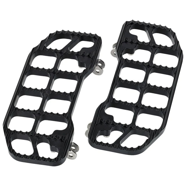 JOKER MACHINE Serrated Floorboard - Black - '80-'20 FL - 08-640-1B - PartsOutlet.com.au