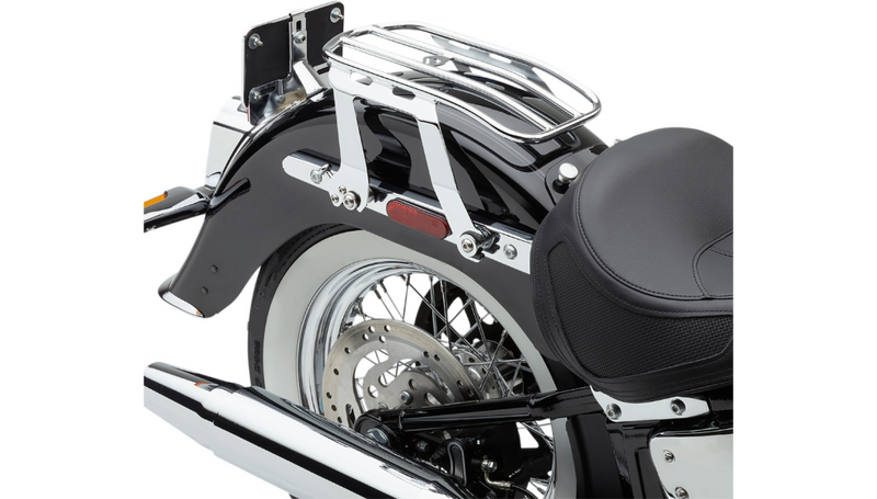 COBRA Detachable Luggage Rack - '18-'20 Softail - Chrome 602-2511 - PartsOutlet.com.au