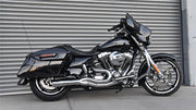 BASSANI XHAUST Road Rage II 2-Into-1 Mid-Length Exhaust System - '07-'16 Bagger - Chrome 1F62C - PartsOutlet.com.au