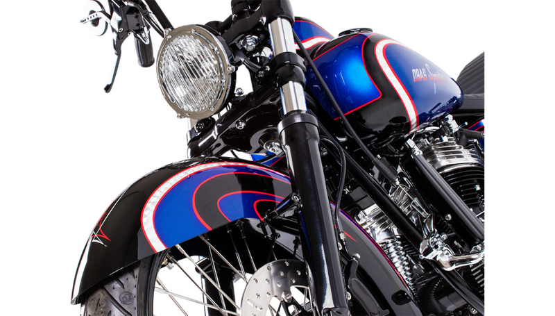 DRAG SPECIALTIES Fork Boots - 39 mm - FL/FLH '48-'77 (Early) 23-0209-HC4 - PartsOutlet.com.au