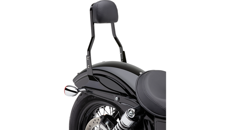 COBRA Short Sissy Bar - Black - '06-'17 Softail 602-1201B - PartsOutlet.com.au