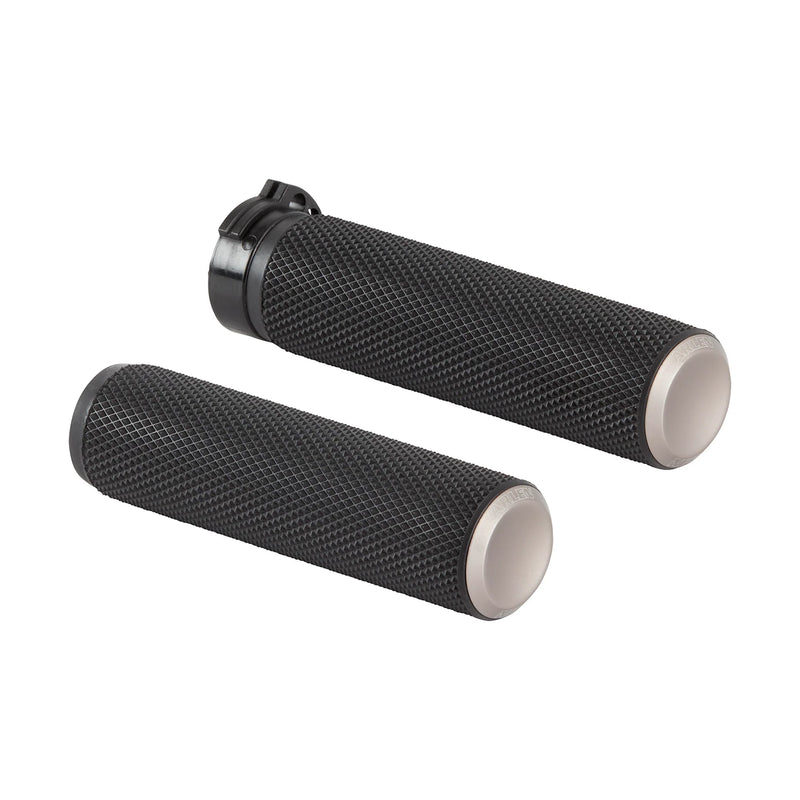 ARLEN NESS KNURLED GRIPS, TITANIUM - FLY-BY-WIRE (FBW) - 07-348 - PartsOutlet.com.au